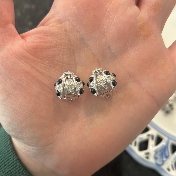 Christian Dior Vintage Ladybug Set (Charm Bracelet, Clip-On Earrings, & Pin) 🐞 - Picture 7 of 7